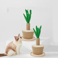 HKM-7409853 Plant-Shaped Sisal Cat Climbing Frame and Scratching Post