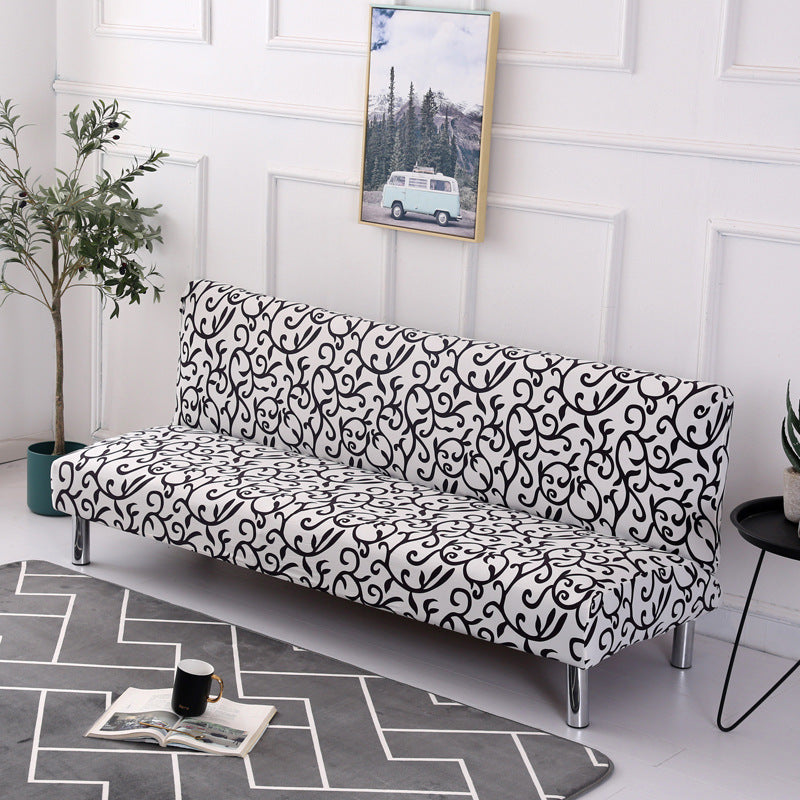 HKM-741011 Stretchable Sofa Mattress Dust Cover with Matching Pillowcases for 120-220cm Sofas