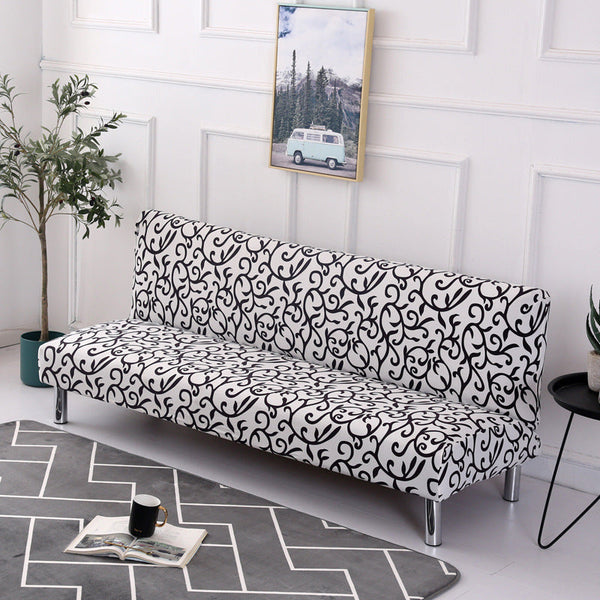 HKM-741011 Stretchable Sofa Mattress Dust Cover with Matching Pillowcases for 120-220cm Sofas