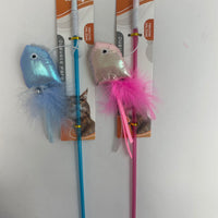 HKM-7411389 Vibrant Colorful Fish with Colorful Rod for Fishing Adventures