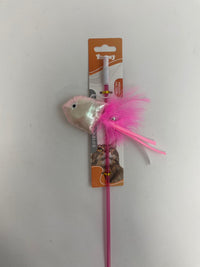 HKM-7411389 Vibrant Colorful Fish with Colorful Rod for Fishing Adventures