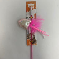 HKM-7411389 Vibrant Colorful Fish with Colorful Rod for Fishing Adventures