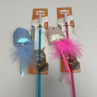 HKM-7411389 Vibrant Colorful Fish with Colorful Rod for Fishing Adventures