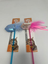HKM-7411389 Vibrant Colorful Fish with Colorful Rod for Fishing Adventures