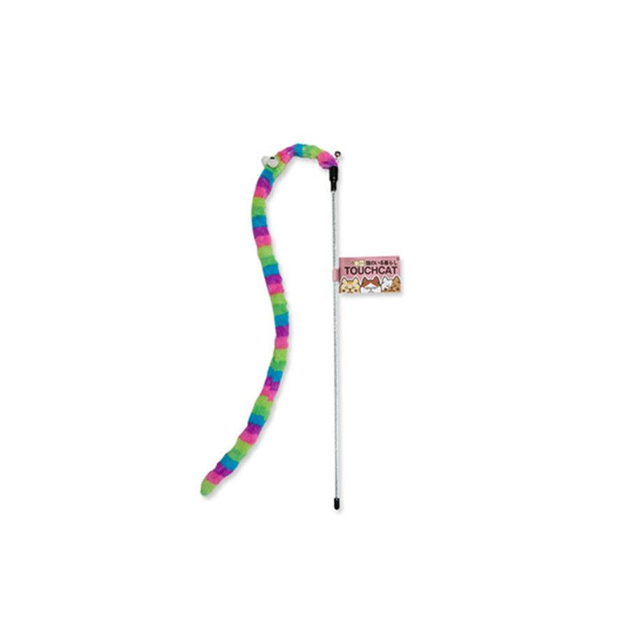 HKM-741139 Cat Toy Pole with Bell – Interactive Caterpillar Design for Engaging Playtime