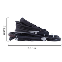 HKM-741139 Foldable 3-in-1 Baby Stroller with Sleep Basket Mode