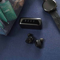 HKM-741139 True Wireless Bluetooth Sports Headset with NFC and Voice Control, Stereo Sound, 10m Range