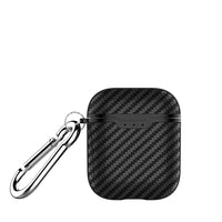 HKM-741203 Durable TPU Carbon Fiber Earphone Sleeve - Drop-Resistant, Various Colors Available