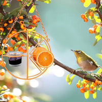 HKM-741203 Outdoor Metal Bird Feeder Hook for Hummingbirds - Easy Refill and Cleaning, Durable Design