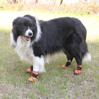 HKM-7413181 Non-Slip Outdoor Sports Dog Shoes with Soft Lycra Fabric and Micro-Elastic Straps