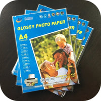 HKM-741395 A4 Size Inkjet High Glossy Photo Paper - 115g, 135g, 180g, 200g and 230g Options