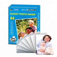 HKM-741395 A4 Size Inkjet High Glossy Photo Paper - 115g, 135g, 180g, 200g and 230g Options