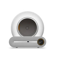 HKM-741395 Smart Self-Cleaning Cat Litter Box with Odor Control and APP Management, 6.5L Capacity
