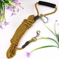 HKM-7416125 Adjustable Nylon Dog Tracking Rope - Multiple Lengths & Colors Available