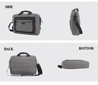 HKM-741651 Multifunction Waterproof Polyester Laptop Bag with Contrast Colors