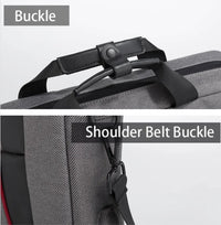 HKM-741651 Multifunction Waterproof Polyester Laptop Bag with Contrast Colors