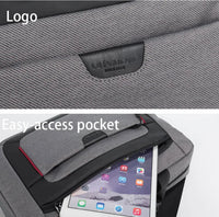 HKM-741651 Multifunction Waterproof Polyester Laptop Bag with Contrast Colors