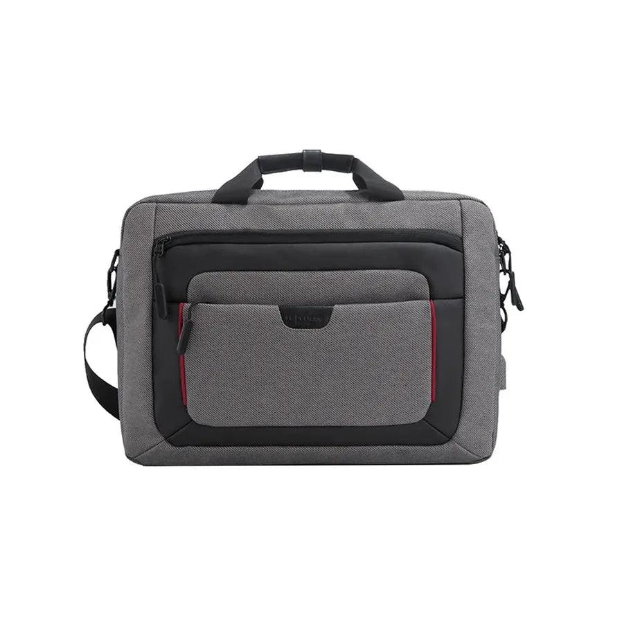 HKM-741651 Multifunction Waterproof Polyester Laptop Bag with Contrast Colors