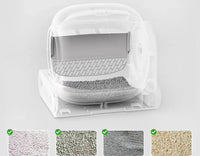 HKM-741715 Automatic Self-Cleaning Cat Litter Box with 65L Capacity and APP Control