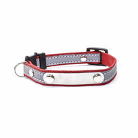 HKM-7418173 Monochrome Velvet Pet Collar for Cats in Multiple Colors