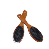 HKM-741843 Brown Lotus Hemu Full Pig Mane Comb - Light Brown, 36cm x 17cm