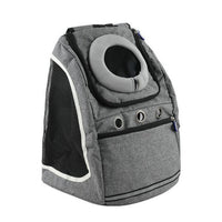 HKM-7418557 Pet Outing Backpack with Oxford Cloth and Breathable Mesh, Medium Softness