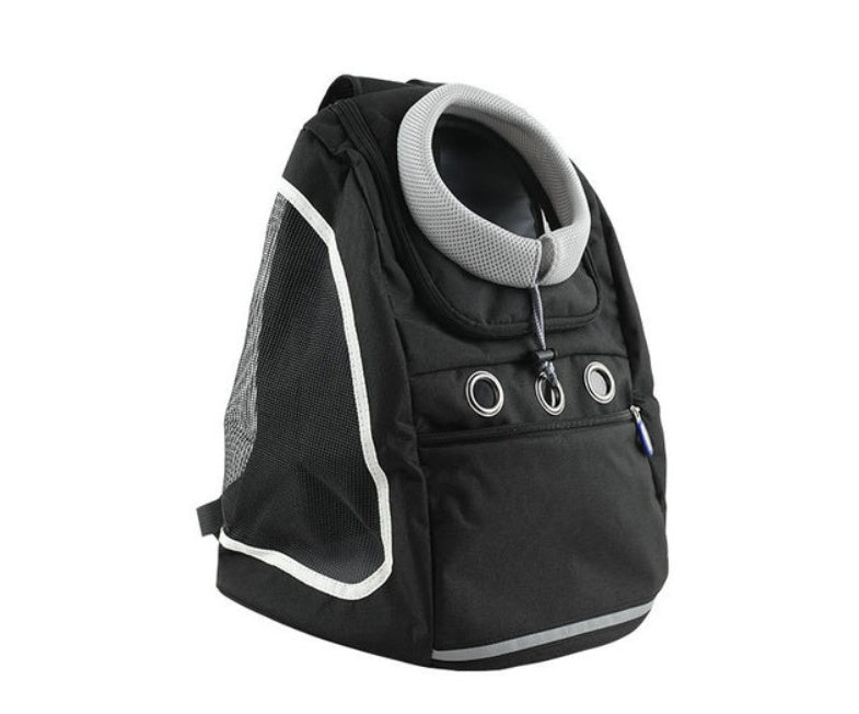 HKM-7418557 Pet Outing Backpack with Oxford Cloth and Breathable Mesh, Medium Softness
