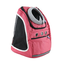 HKM-7418557 Pet Outing Backpack with Oxford Cloth and Breathable Mesh, Medium Softness