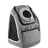 HKM-7418557 Pet Outing Backpack with Oxford Cloth and Breathable Mesh, Medium Softness
