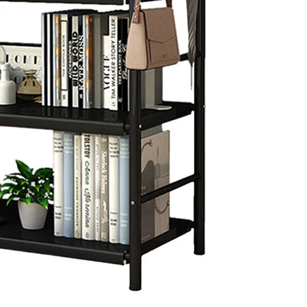 HKM-741971 Multifunctional 40cm Iron Bookcase - Easy Assembly Luxury Storage Unit