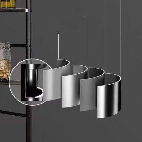 HKM-741971 Multifunctional 40cm Iron Bookcase - Easy Assembly Luxury Storage Unit