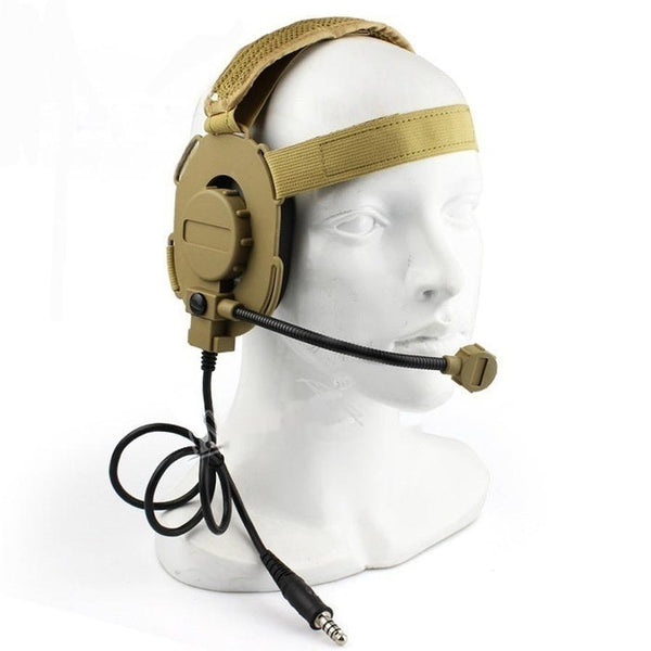 HKM-742291 Tactical 3rd Generation Headset for Outdoor Field Games – Nylon, Multiple Colors Available