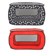 HKM-742419 Small to Medium Pet Cage - Portable Folding Pet Fence with Easy Storage