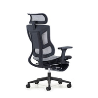 HKM-742547 Ergonomic Swivel Mesh Office Chair with Footrest for Enhanced Comfort and Support