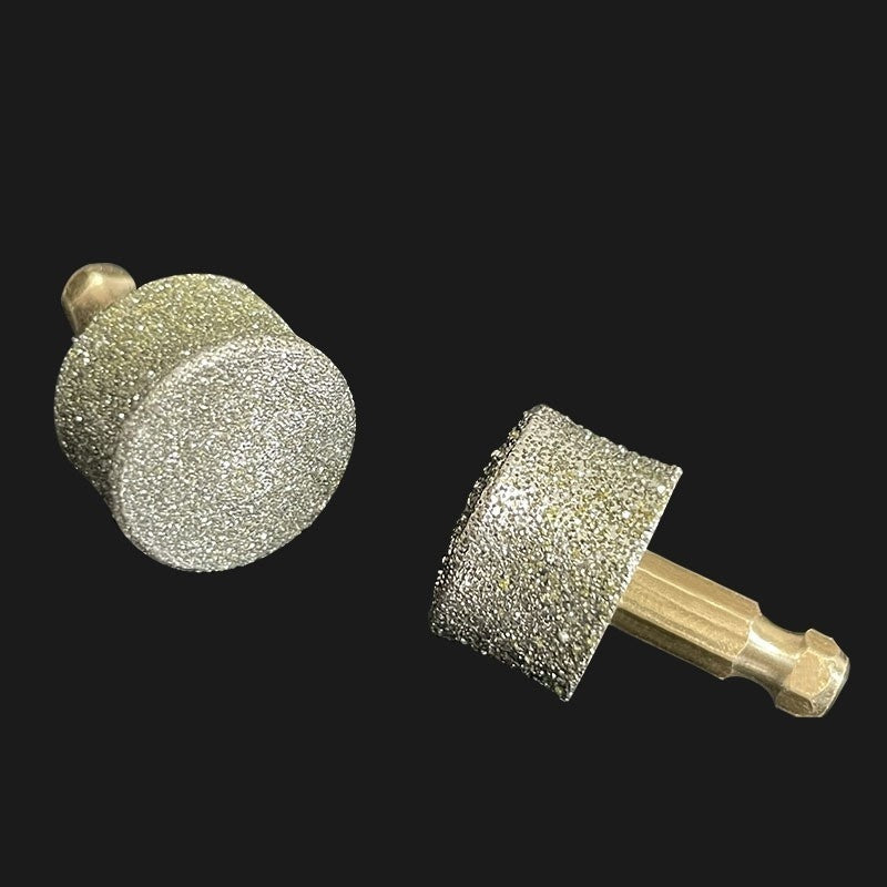 HKM-7425853 Pet Nail Grinding Head with Copper Handle ¨C 60 & 80 Mesh Diamond Trimming Tool