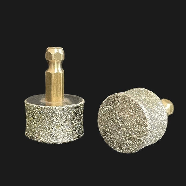 HKM-7425853 Pet Nail Grinding Head with Copper Handle ¨C 60 & 80 Mesh Diamond Trimming Tool