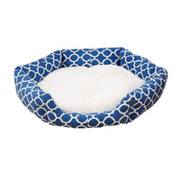 HKM-7426109 Cozy Deerskin Velvet Pet Nest for Medium to Large Dogs - Washable and Durable