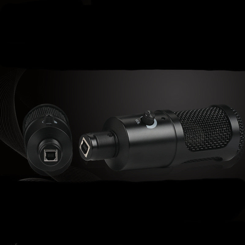 HKM-742611 Condenser Microphone for Computer and Live Recording - Super-Cardioid, Wireless, 7.1 Channel, 135mm Dimension