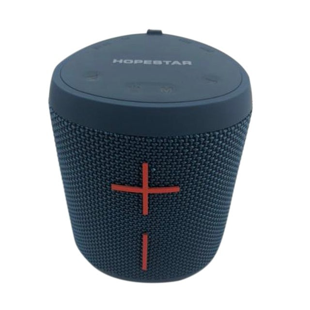 HKM-742739 Portable 2.1 Bluetooth Speaker with 5W Output, Waterproof, Dustproof, and 5-Hour Playtime