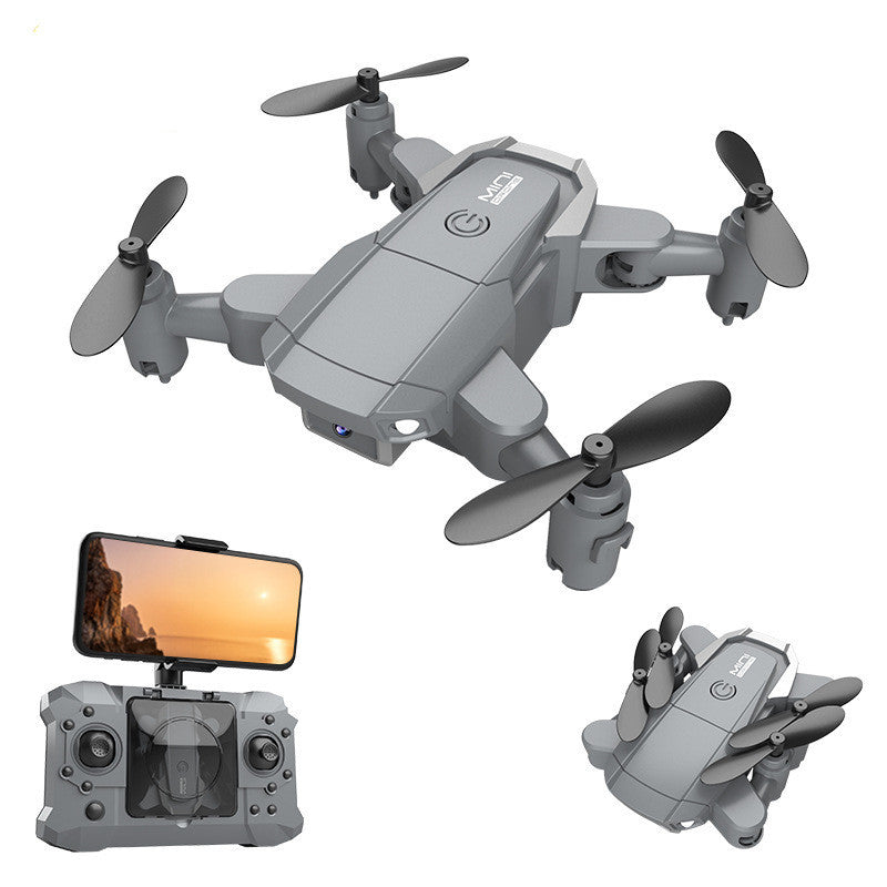 HKM-742931 Compact Mini Folding Drone for Aerial Photography, Remote Control, 4 Channels, Gift Box Included