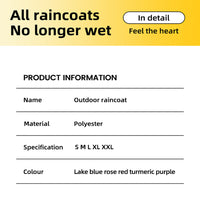 HKM-7431101 Waterproof Dog Raincoat with Hood, Reflective Straps, Leash Hole for Small and Medium Dogs