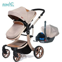 HKM-3743443 4-in-1 Luxury Baby Stroller with Versatile Features for Comfort and Convenience