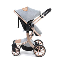 HKM-3743443 4-in-1 Luxury Baby Stroller with Versatile Features for Comfort and Convenience