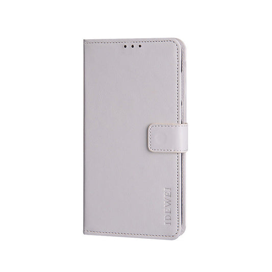 HKM-743507 Flip Style PU Holster Bracket Protective Sleeve with Crazy Horse Pattern