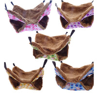 HKM-7435197 Hamster Hammock Toy - Small 20x20cm or Large 35x35cm for Cozy Relaxation