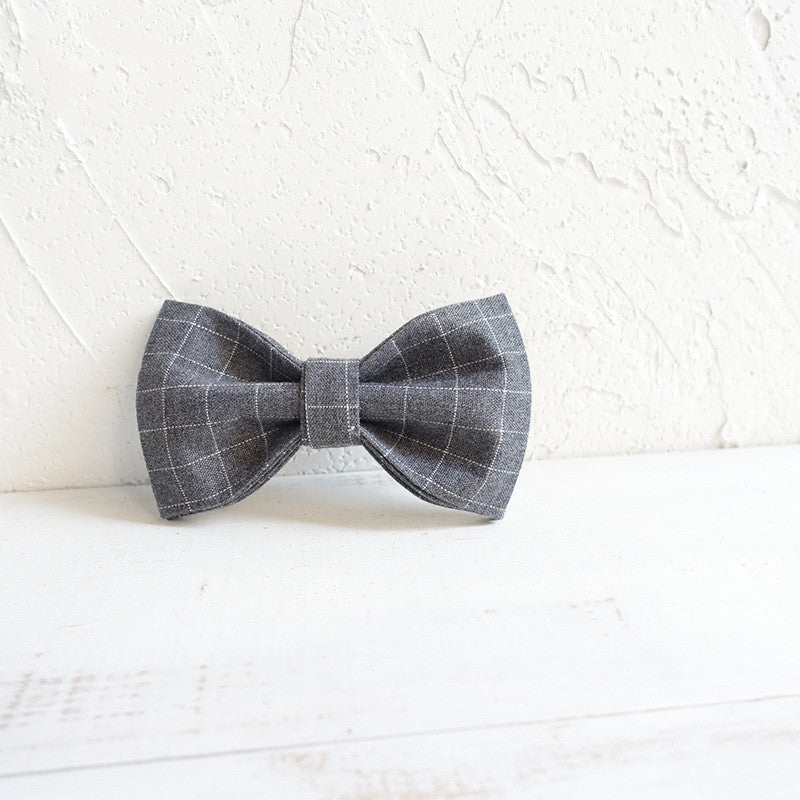 HKM-7435837 Durable Polyester Dog Bow Accessory in Multiple Sizes: XS, S, M, L, XL