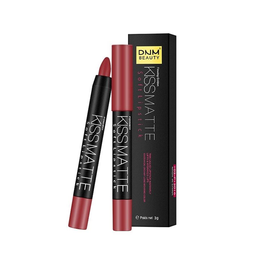 HKM-743635 Matte Finish Lipstick for All Skin Types - Long-Lasting Modification Formula