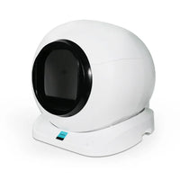 HKM-743699 Self-Cleaning Smart Cat Litter Box for Heavy Cats, Round Design with Odor Control and Easy Cleaning