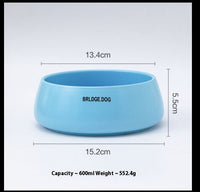 HKM-7437373 Pet Ceramic Drinking Bowl in Various Matte Colors