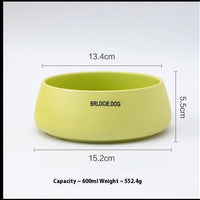 HKM-7437373 Pet Ceramic Drinking Bowl in Various Matte Colors